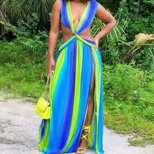 Tropical beach dress